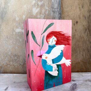 La ragazza e la colomba