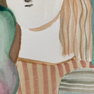 La Donna con la Foglia rosa - immagine 3