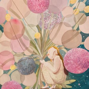 La donna con i fiori