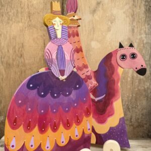La Dama e il Cavaliere  Fucsia