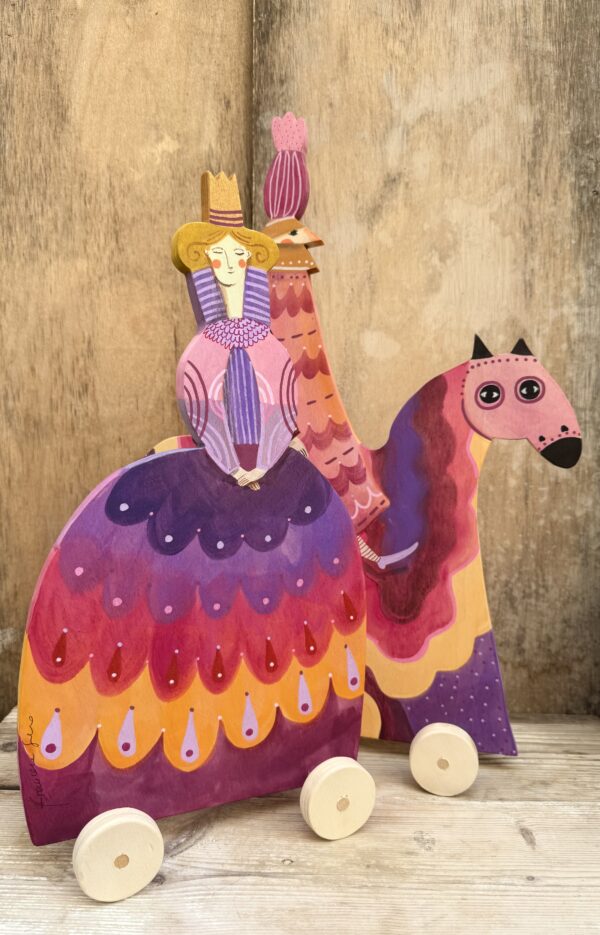 La Dama e il Cavaliere  Fucsia