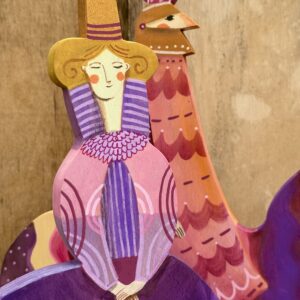 La Dama e il Cavaliere  Fucsia - immagine 4