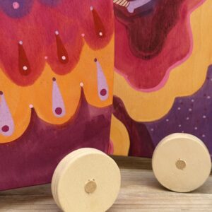 La Dama e il Cavaliere  Fucsia - immagine 7