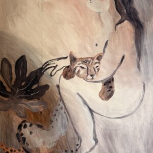 Donna Con Gatto